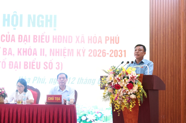 Tổ đại biểu số 3 HĐND xã đã tổ chức hội nghị tiếp xúc cử tri tại đơn vị bầu cử số 3 trước Kỳ họp thứ 3 HĐND xã khóa II- Ảnh 3.