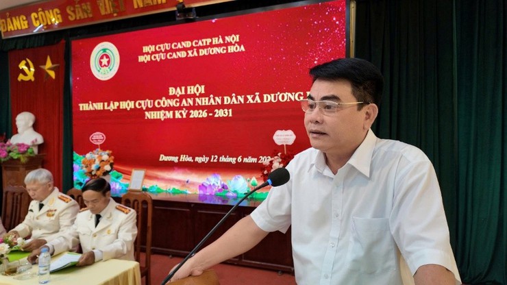 Đại hội thành lập Hội Cựu Công an nhân dân xã Dương Hoà nhiệm kỳ 2026-2031- Ảnh 4.