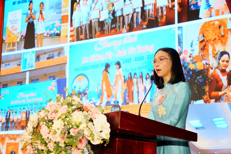 Sơn Tây giành giải Nhì tại sơ khảo Hội thi Báo cáo viên giỏi cấp thành phố cụm 11- Ảnh 2.