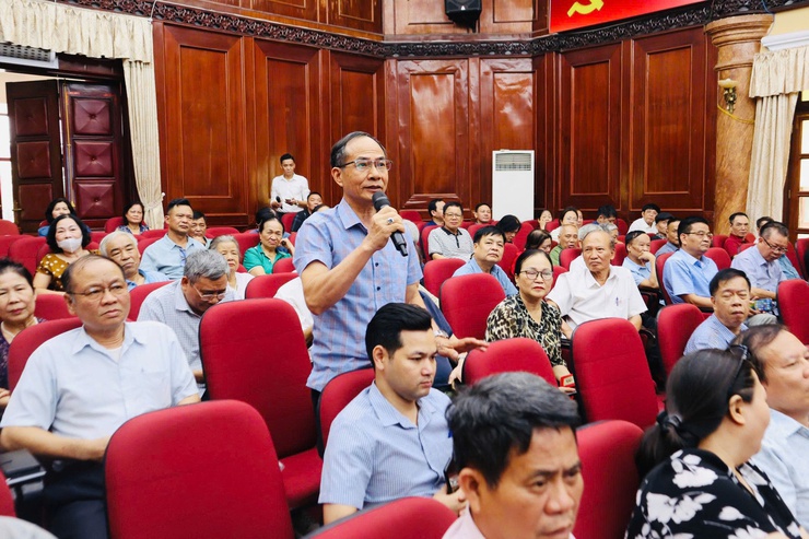 Phường Từ Liêm triển khai phương án sắp xếp Tổ dân phố trên
địa bàn phường
- Ảnh 5.