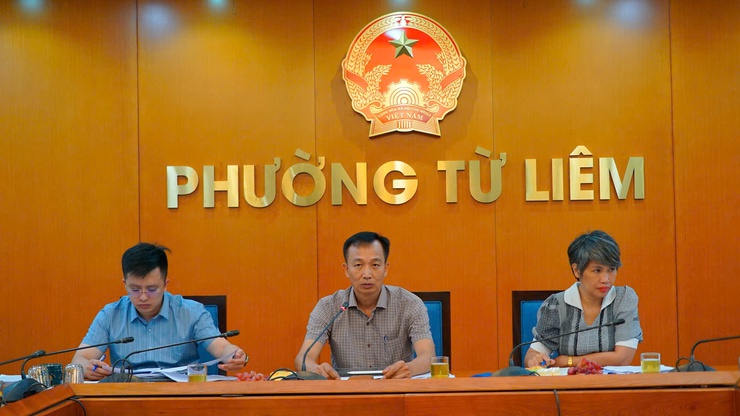 Ban Kinh tế - Ngân sách HĐND phường Từ Liêm thẩm tra các nội dung trình Kỳ họp thứ Hai HĐND phường khóa II- Ảnh 2.