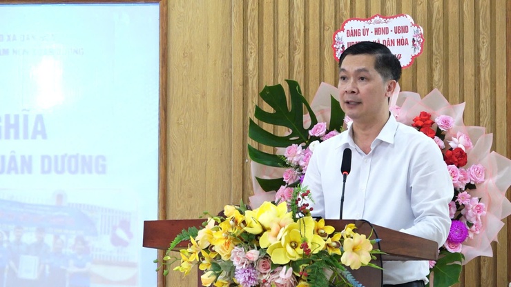 KẾT NGHĨA THẮT CHẶT TÌNH QUÂN DÂN GIỮA BAN CHỈ HUY QUÂN SỰ XÃ VÀ TRƯỜNG MẦM NON XUÂN DƯƠNG- Ảnh 5.