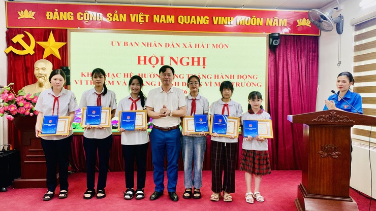 MÙA HÈ AN TOÀN – BỔ ÍCH: XÃ HÁT MÔN RỘN RÀNG KHAI MẠC HOẠT ĐỘNG HÈ NĂM 2026- Ảnh 11.