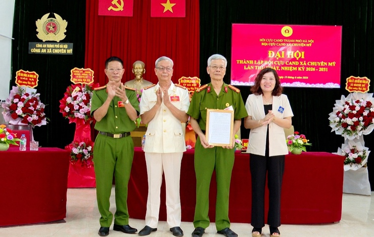 Đại hội thành lập Hội Cựu Công an nhân dân xã Chuyên Mỹ lần thứ nhất, nhiệm kỳ 2026 - 2031- Ảnh 2.