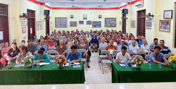 Cử tri TDP Thượng nhất trí cao với đề án sắp xếp tổ dân phố trên địa bàn phường- Ảnh 2.