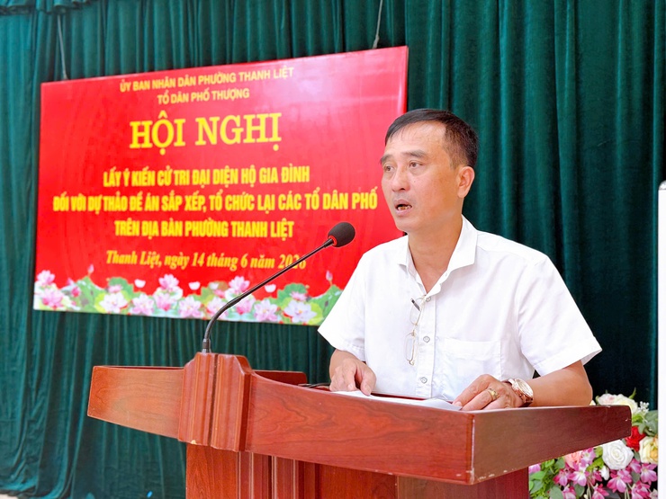 Cử tri TDP Thượng nhất trí cao với đề án sắp xếp tổ dân phố trên địa bàn phường- Ảnh 5.