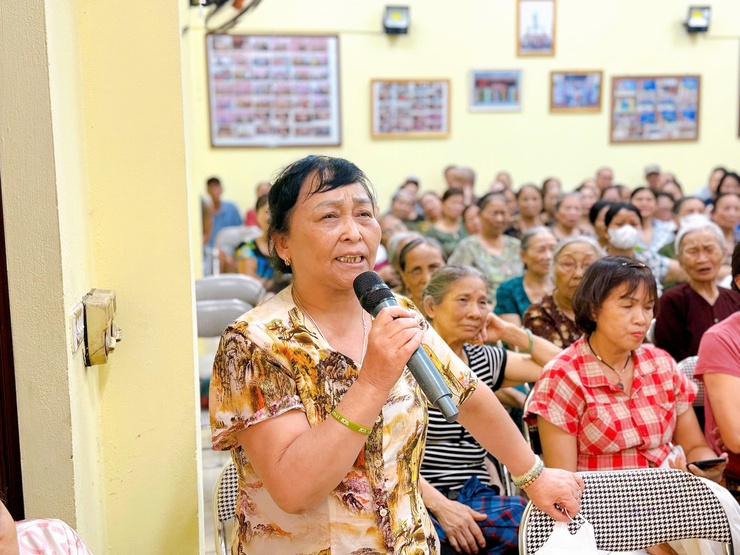 Cử tri TDP Thượng nhất trí cao với đề án sắp xếp tổ dân phố trên địa bàn phường- Ảnh 3.