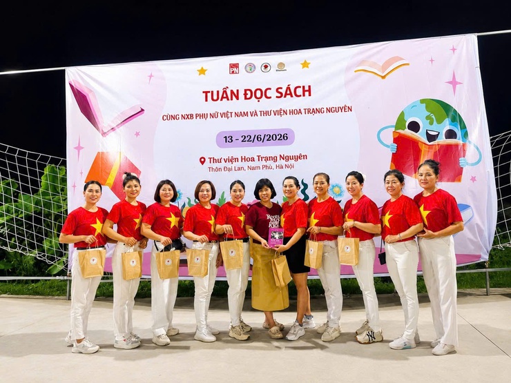 Phụ nữ Nam Phù lan tỏa văn hóa đọc, xây dựng cộng đồng học tập suốt đời- Ảnh 1.