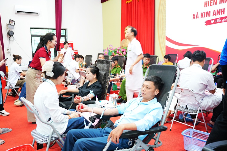 XÃ KIM ANH TỔ  NGÀY HỘI HIẾN MÁU TÌNH NGUYỆN ĐỢT I NĂM 2026- Ảnh 2.