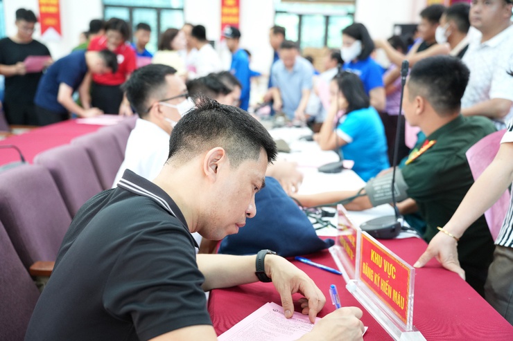XÃ KIM ANH TỔ  NGÀY HỘI HIẾN MÁU TÌNH NGUYỆN ĐỢT I NĂM 2026- Ảnh 5.