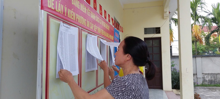 Ủy ban nhân dân xã Phú Nghĩa công khai Dự thảo phương án sắp xếp thôn, tổ chức lấy ý kiến Nhân dân- Ảnh 1.