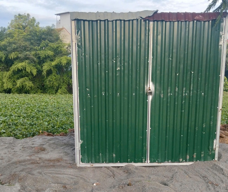 Thông báo yêu cầu khắc phục hậu quả, thu dọn và di chuyển đất đá, lều tôn trên diện tích ao công tại khu Ao Trên, TDP An Thắng- Ảnh 2.