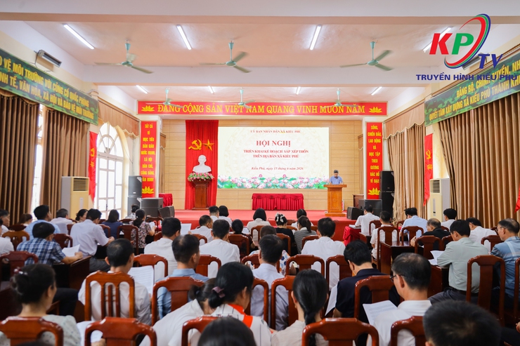 UBND xã Kiều Phú triển khai kế hoạch sắp xếp thôn trên địa bàn xã- Ảnh 1.