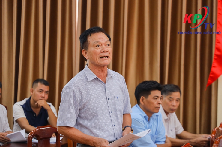 UBND xã Kiều Phú triển khai kế hoạch sắp xếp thôn trên địa bàn xã- Ảnh 6.