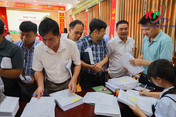 UBND xã Kiều Phú triển khai kế hoạch sắp xếp thôn trên địa bàn xã- Ảnh 11.
