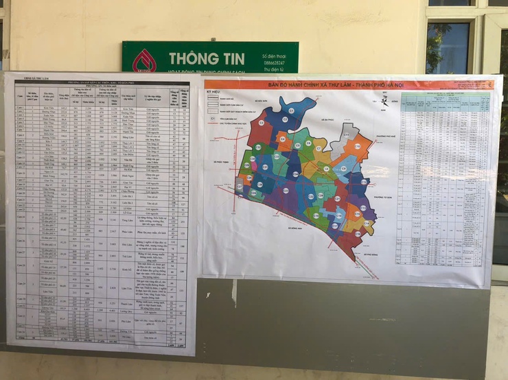 CÁC THÔN, KHU, TỔ DÂN PHỐ TRÊN ĐỊA BÀN XÃ THƯ LÂM THỰC HIỆN NIÊM YẾT CÔNG KHAI DỰ THẢO PHƯƠNG ÁN SẮP XẾP THÔN, TỔ DÂN PHỐ- Ảnh 9.