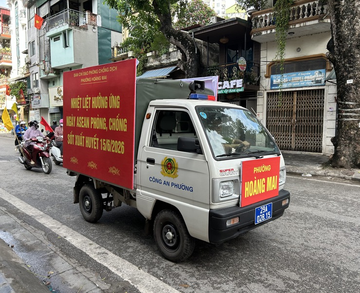 📢📢 PHƯỜNG HOÀNG MAI HƯỞNG ỨNG NGÀY ASEAN PHÒNG, CHỐNG SỐT XUẤT HUYẾT 15/6- Ảnh 2.
