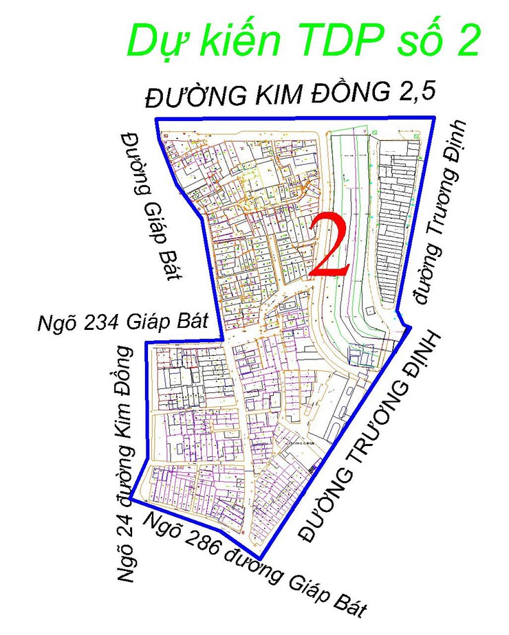 Về việc công khai bản đồ chi tiết các tổ dân phố trên địa bàn phường Hoàng Mai- Ảnh 2.