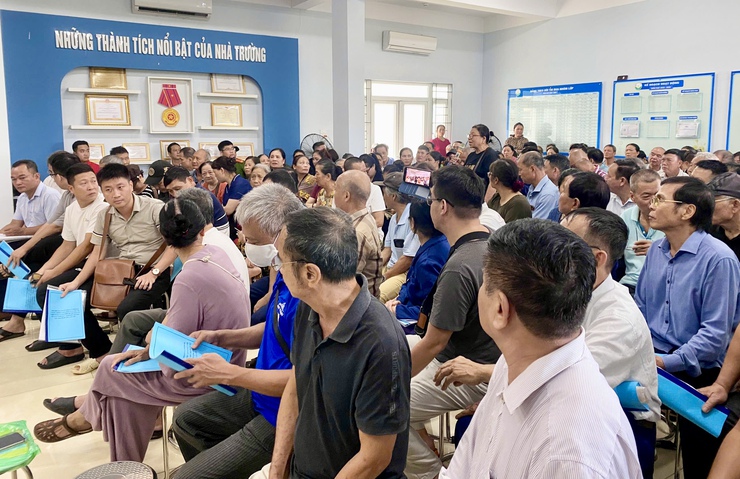 XÃ ĐẠI THANH TỔ CHỨC HỘI NGHỊ THÔNG BÁO CHỦ TRƯƠNG THỰC HIỆN DỰ ÁN TRỤC KHÔNG GIAN QUỐC LỘ 1A GẮN VỚI CHỈNH TRANG, TÁI THIẾT ĐÔ THỊ- Ảnh 6.