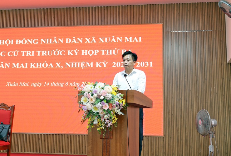 Tổ đại biểu số 3 HĐND xã Xuân Mai tiếp xúc cử tri các thôn Tân Hội, Hạnh Côn, Việt An, Đông Tiến, Đông Nam, Đồi Mít, Đồi Miễu, Đồi Ngai, Núi Bé, Nam Sơn- Ảnh 5.