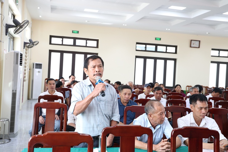 Tổ đại biểu số 3 HĐND xã Xuân Mai tiếp xúc cử tri các thôn Tân Hội, Hạnh Côn, Việt An, Đông Tiến, Đông Nam, Đồi Mít, Đồi Miễu, Đồi Ngai, Núi Bé, Nam Sơn- Ảnh 7.