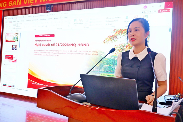 Xã Đoài Phương triển khai Nghị quyết số 21 của HĐND thành phố Hà Nội và kế hoạch lấy ý kiến Nhân dân về Đề án sắp xếp thôn- Ảnh 1.