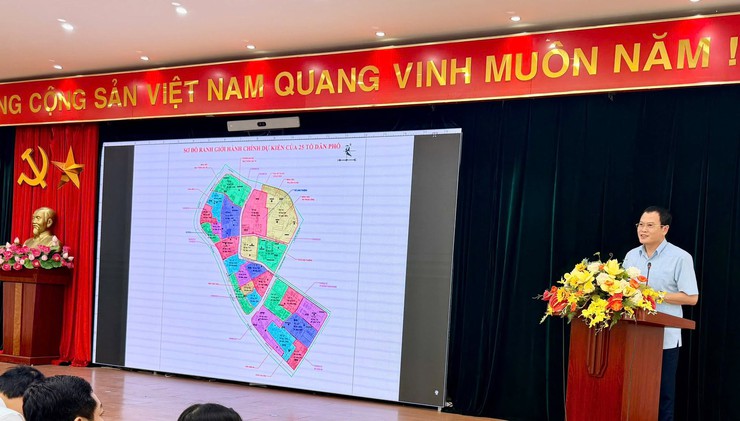 PHƯỜNG LÁNG TỔ CHỨC HỘI NGHỊ TRIỂN KHAI ĐỀ ÁN SẮP XẾP, ĐẶT TÊN TỔ DÂN PHỐ VÀ TẬP HUẤN CÔNG TÁC LẤY Ý KIẾN NHÂN DÂN- Ảnh 2.