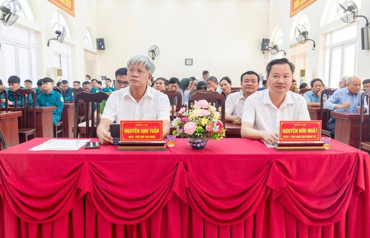 XÃ ỨNG THIÊN TỔNG KẾT THI HÀNH CÁC LUẬT VỀ QUỐC PHÒNG, QUÂN SỰ VÀ SƠ KẾT NHIỆM VỤ QUỐC PHÒNG, QUÂN SỰ ĐỊA PHƯƠNG 6 THÁNG ĐẦU NĂM 2026- Ảnh 1.