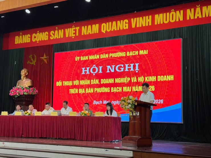 LẮNG NGHE Ý KIẾN NHÂN DÂN, DOANH NGHIỆP VÀ HỘ KINH DOANH – CHUNG TAY XÂY DỰNG PHƯỜNG BẠCH MAI PHÁT TRIỂN, VĂN MINH, AN TOÀN.- Ảnh 3.