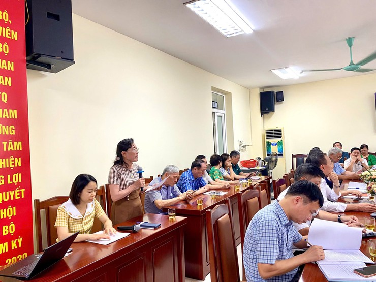 UB MTTQ VIỆT NAM PHƯỜNG BẠCH MAI TỔ CHỨC HỘI NGHỊ PHẢN BIỆN XÃ HỘI ĐỐI VỚI DỰ THẢO BÁO CÁO KẾT QUẢ THỰC HIỆN KẾ HOẠCH PHÁT TRIỂN KINH TẾ - XÃ HỘI 6 THÁNG ĐẦU NĂM VÀ PHƯƠNG HƯỚNG, NHIỆM VỤ TRỌNG TÂM 6 THÁNG CUỐI NĂM 2026.- Ảnh 6.