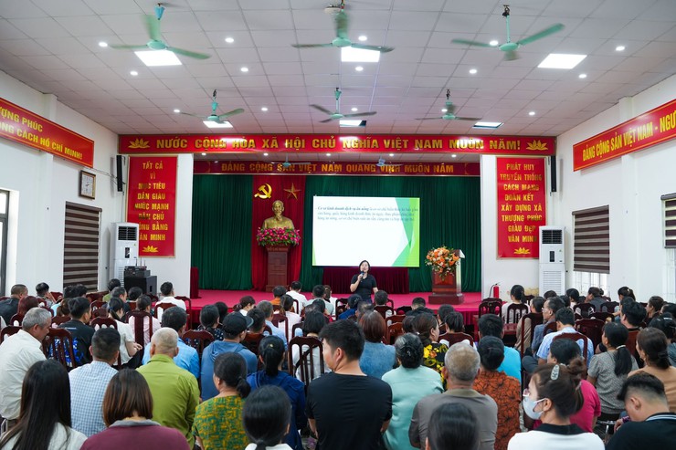 UBND xã Thượng Phúc tổ chức Hội nghị tập huấn kiến thức an toàn thực phẩm cho trên 200 đại biểu tham dự- Ảnh 5.