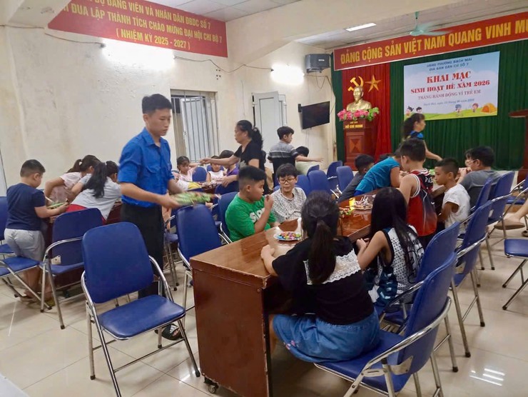 CÁC CHI ĐOÀN PHƯỜNG BẠCH MAI TỔ CHỨC SINH HOẠT HÈ CHO THIẾU NHI TẠI ĐỊA PHƯƠNG- Ảnh 8.