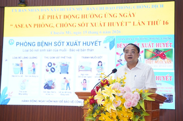 Lễ phát động hưởng ứng Ngày ASEAN phòng, chống sốt xuất huyết năm 2026- Ảnh 1.