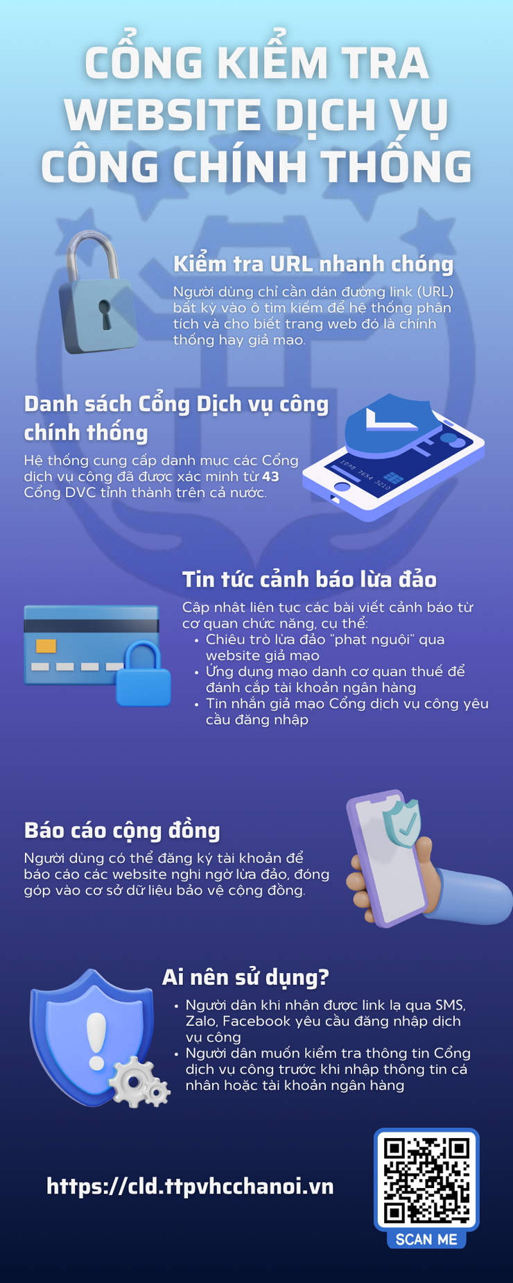 Cổng Kiểm tra Website Dịch vụ công chính thống