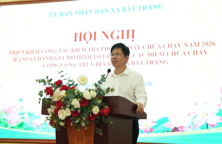UBND xã Bát Tràng triển khai công tác kiểm tra an toàn phòng cháy, chữa cháy năm 2026- Ảnh 3.