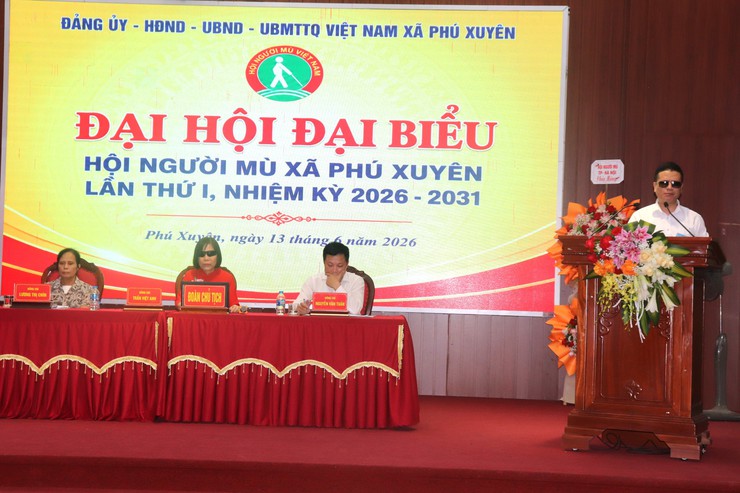 Hội người mù xã Phú Xuyên: Đoàn kết, tự lực, vươn lên hòa nhập cộng đồng.- Ảnh 5.