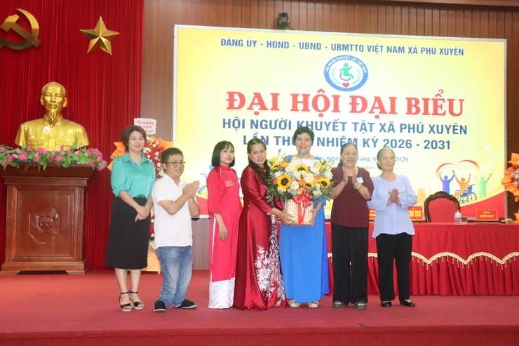 Đại hội đại biểu Hội Người khuyết tật xã Phú Xuyên lần thứ I, nhiệm kỳ 2026-2031- Ảnh 3.