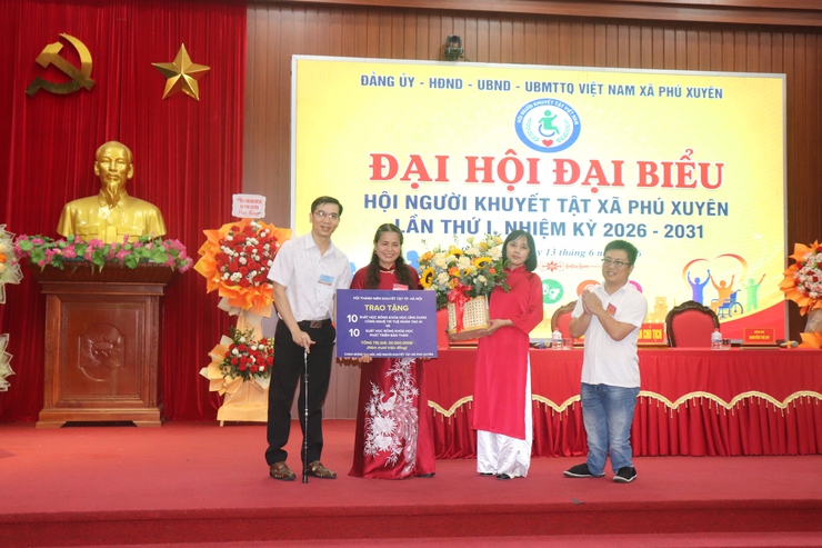 Đại hội đại biểu Hội Người khuyết tật xã Phú Xuyên lần thứ I, nhiệm kỳ 2026-2031- Ảnh 6.