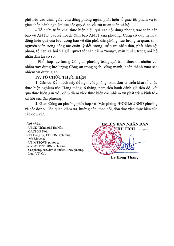 PHƯỜNG HỒNG HÀ TRIỂN KHAI KẾ HOẠCH THỰC HIỆN NHIỆM VỤ BẢO VỆ AN NINH QUỐC GIA, BẢO ĐẢM TRẬT TỰ AN TOÀN XÃ HỘI VÀ XÂY DỰNG LỰC LƯỢNG CÔNG AN PHƯỜNG NĂM 2026- Ảnh 10.