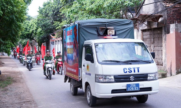 Công an phường Chương Mỹ tuyên truyền lưu động hưởng ứng Tháng hành động phòng, chống ma túy năm 2026- Ảnh 10.