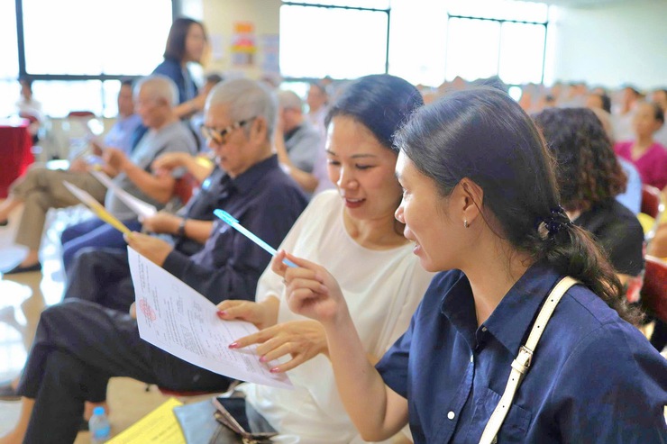 UBND phường Xuân Đỉnh tổ chức thành công Hội nghị bầu Ban quản trị tòa nhà chung cư N04B- Ảnh 11.