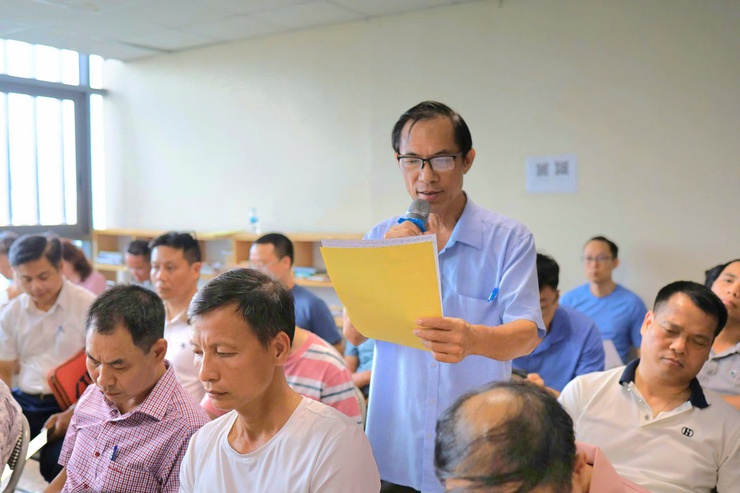 UBND phường Xuân Đỉnh tổ chức thành công Hội nghị bầu Ban quản trị tòa nhà chung cư N04B- Ảnh 8.