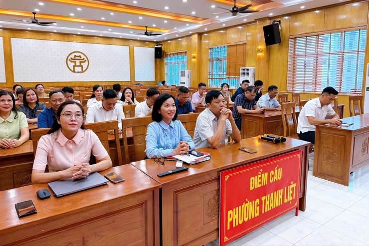 Phường Thanh Liệt tổ chức Lễ chào cờ tháng 6 năm 2026- Ảnh 7.
