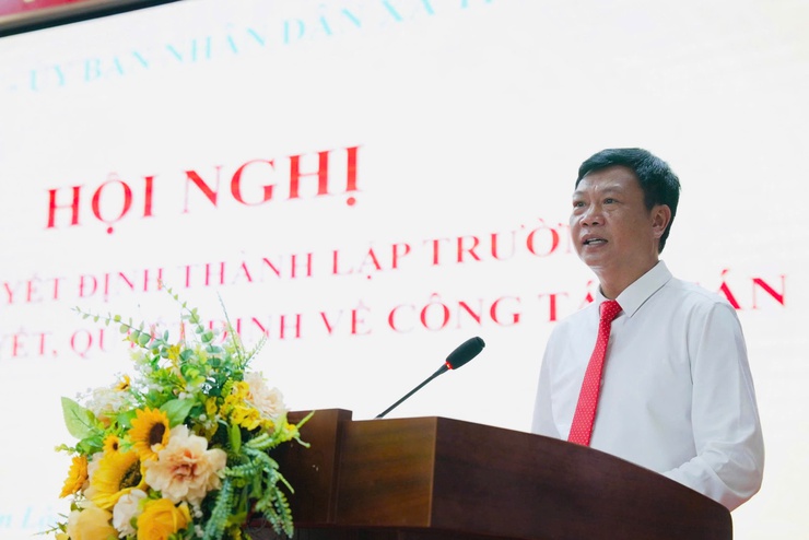 Hội nghị trao Quyết định thành lập trường và công bố các Nghị quyết, Quyết định về công tác cán bộ- Ảnh 13.