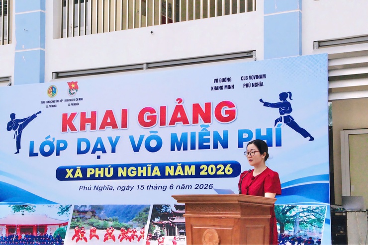 Phú Nghĩa khai giảng lớp dạy võ miễn phí hè năm 2026 cho thanh thiếu nhi- Ảnh 5.