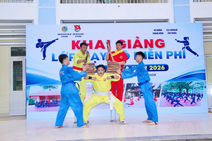 Phú Nghĩa khai giảng lớp dạy võ miễn phí hè năm 2026 cho thanh thiếu nhi- Ảnh 14.