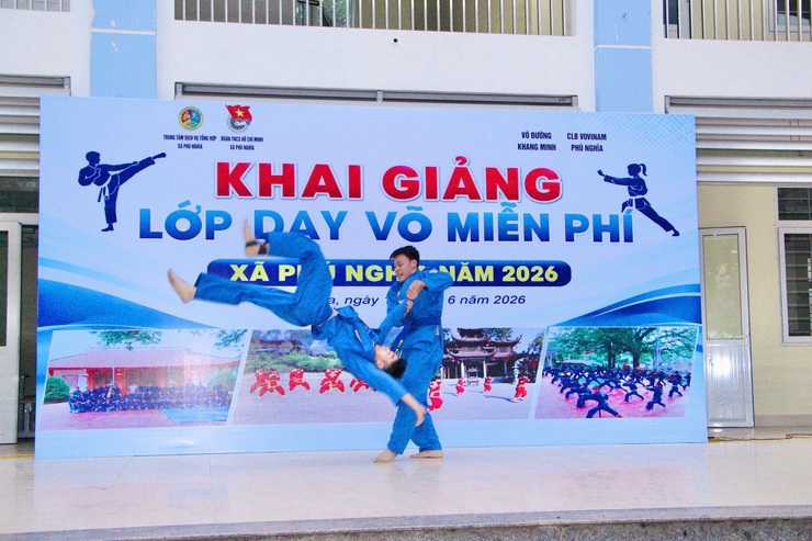 Phú Nghĩa khai giảng lớp dạy võ miễn phí hè năm 2026 cho thanh thiếu nhi- Ảnh 12.