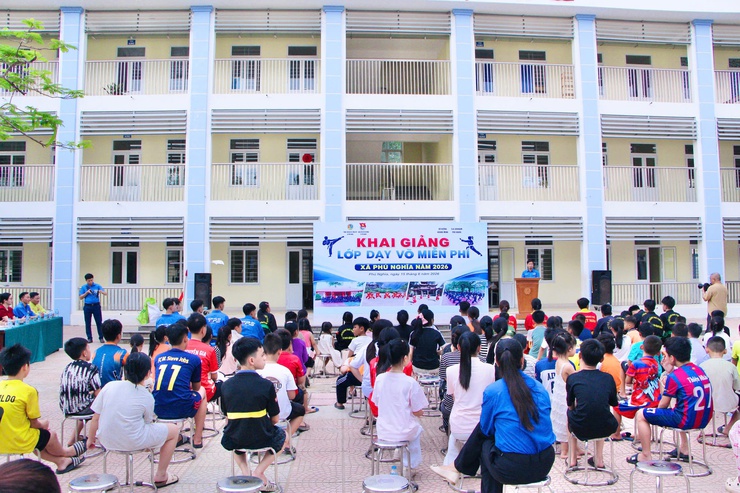 Phú Nghĩa khai giảng lớp dạy võ miễn phí hè năm 2026 cho thanh thiếu nhi- Ảnh 16.
