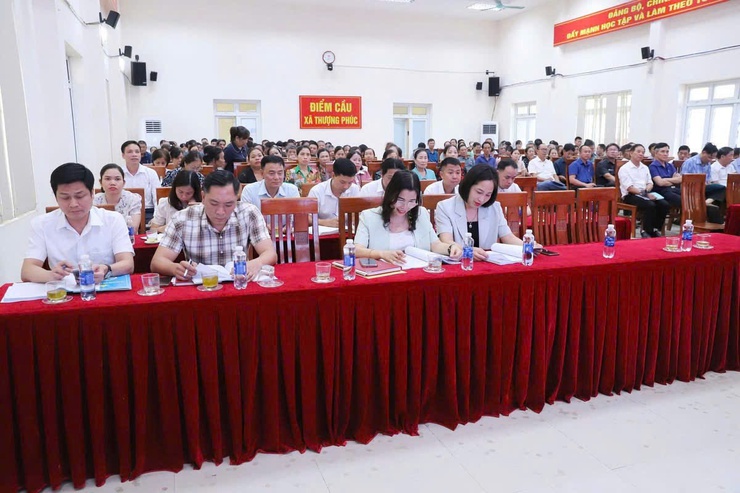 Xã Thượng Phúc đẩy mạnh tuyên truyền sắp xếp thôn, xóm, cụm dân cư tạo đồng thuận trong Nhân dân- Ảnh 3.