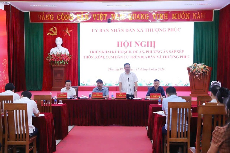Xã Thượng Phúc đẩy mạnh tuyên truyền sắp xếp thôn, xóm, cụm dân cư tạo đồng thuận trong Nhân dân- Ảnh 2.